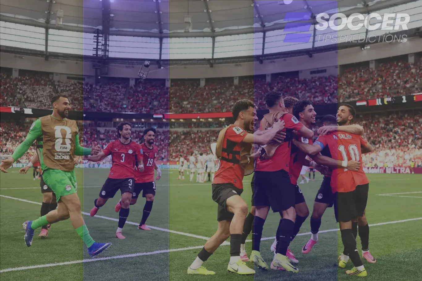 Egypt beat New Zealand after the break to claim first World Cup win